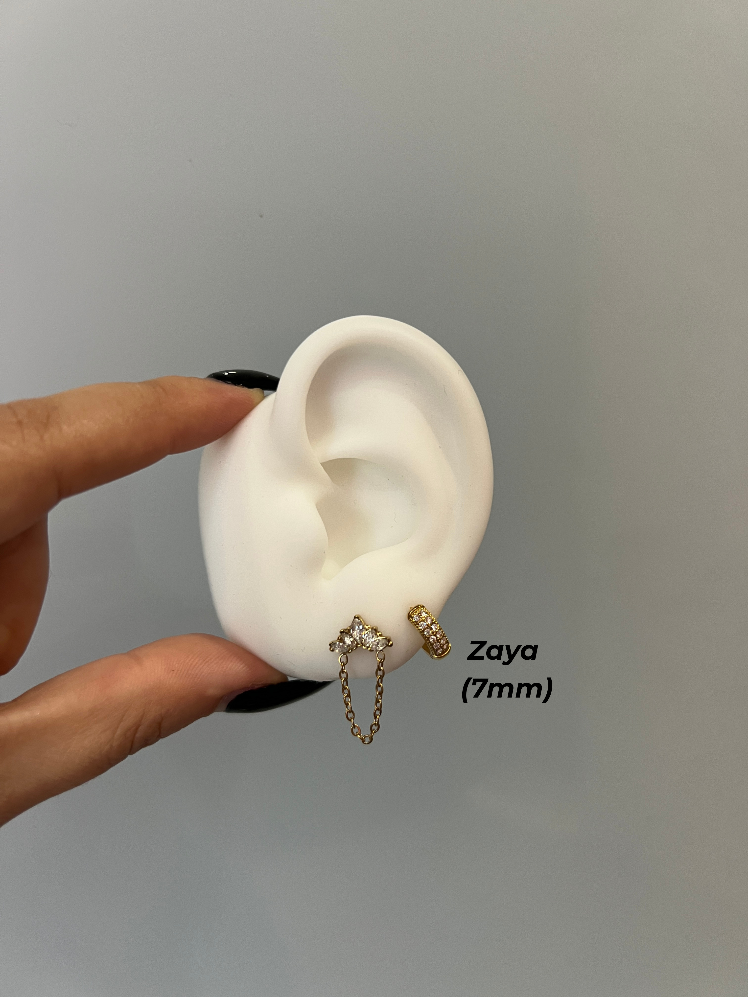 Zaya - argolas 7mm