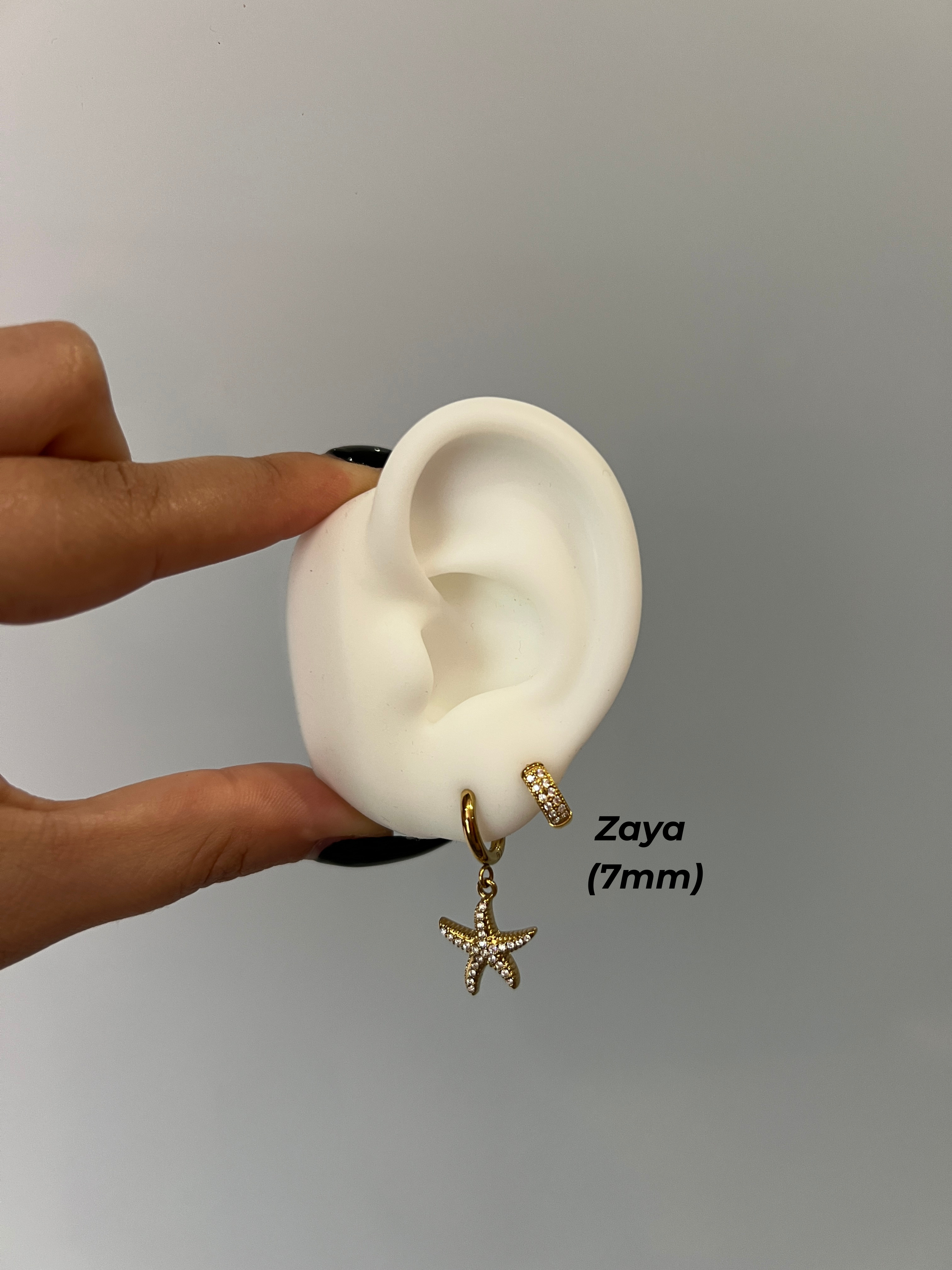 Zaya - argolas 7mm